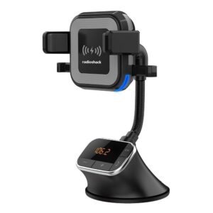1202246 Transmisor FM Bluetooth con cargador inalámbrico para auto – Radioshack