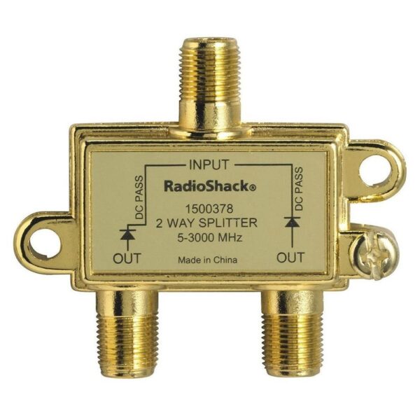 Splitter coaxial – Radioshack