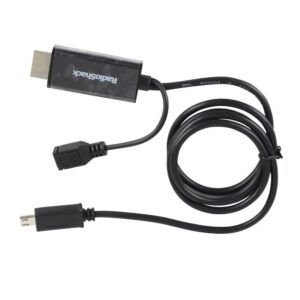 Adaptador MHL Micro USB 11 pines a HDMI macho 90 cm – RadioShack