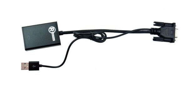 Adaptador VGA a HDMI con puerto USB – Radioshack