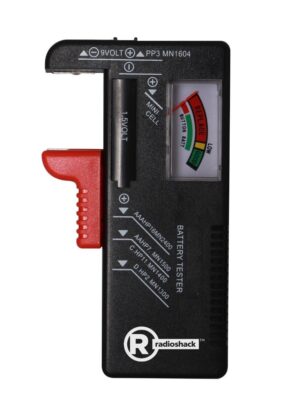 2201008 Probador analógico de baterías – RadioShack