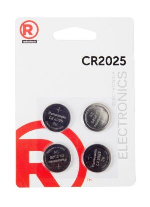 Baterías de litio CR2025 x4 – RadioShack