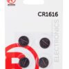 Baterías de litio CR1616 x4 – RadioShack