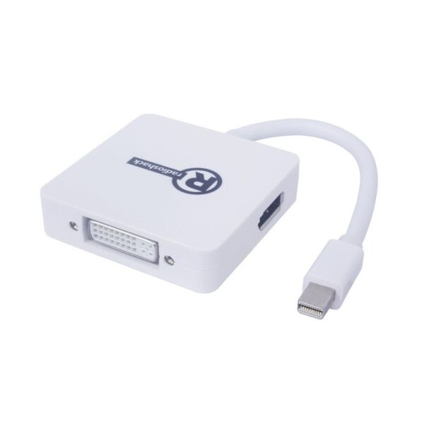 Adaptador mini DisplayPort a VGA, DisplayPort y HDMI – Radioshack