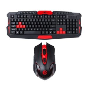 2606005 Teclado y Mouse Inalámbricos para Gamer rojo – Radioshack