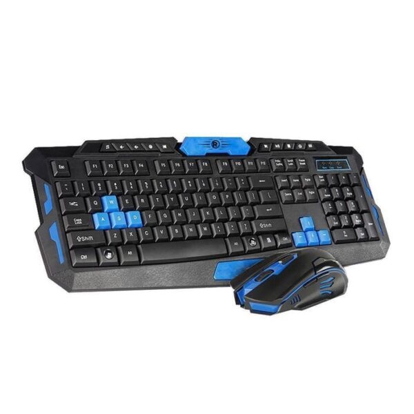 2606006_1 Teclado y Mouse Inalámbricos para Gamer azul – Radioshack