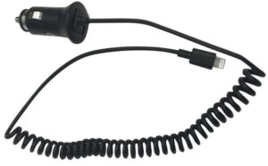 2733313 Cargador para auto con cable Lightning helicoidal – Radioshack