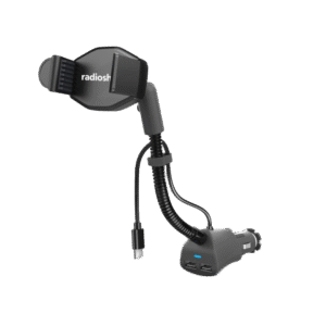 2733340 Cargador inalámbrico con soporte para auto – Radioshack