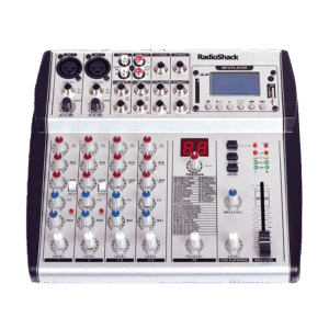 3202705 Consola Mezcladora de 2 Canales con Bluetooth Integrado - Radioshack