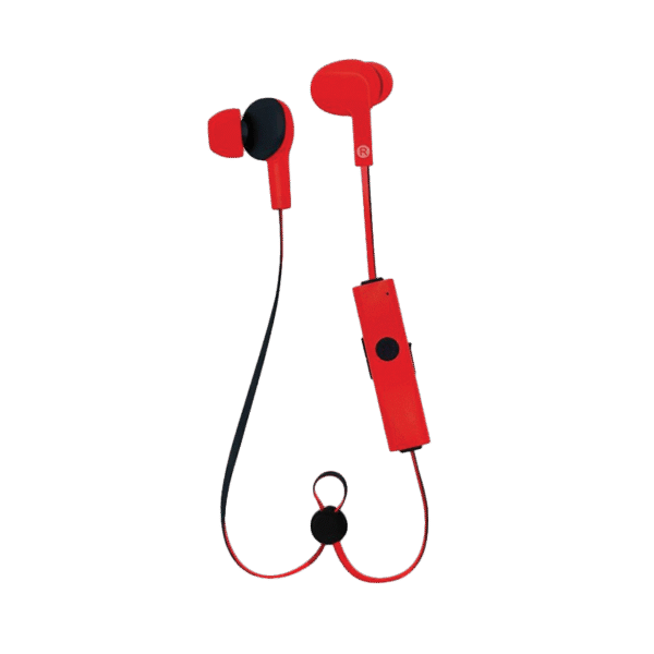 Audífonos deportivos inalámbricos Reaction rojos – Radioshack