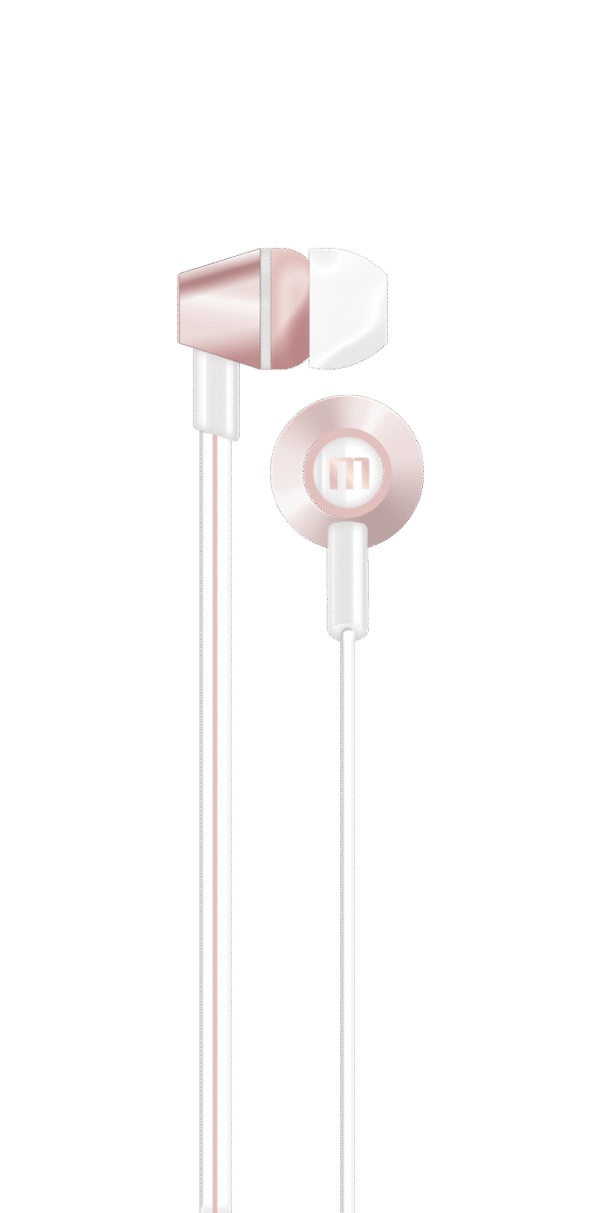 Audífonos in-ear metálicos – Maxell