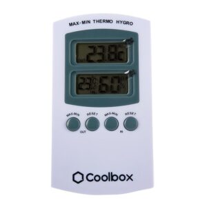 Termohigrómetro para interiores y hogar – Coolbox