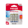 Pilas alcalinas AAA LR03 x4 – Maxell