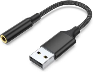 Adaptador USB a 3.5 mm – Miamitek