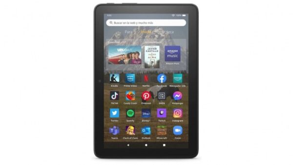 Fire HD 8 64GB negra 2020 – Amazon