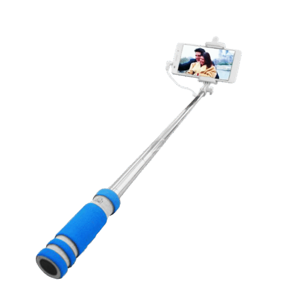 BT-015C Mini selfie stick con cable – Coolbox