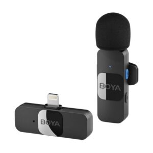 Micrófono inalámbrico Lavalier para iPhone/iPad – Boya