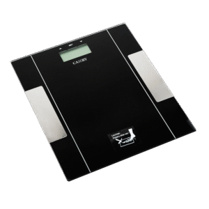 EF957-S10 Balanza de vidrio templado con medidor de grasa 150 kg negra – SEC