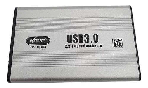 Case para disco duro 2.5” laptop – Knup