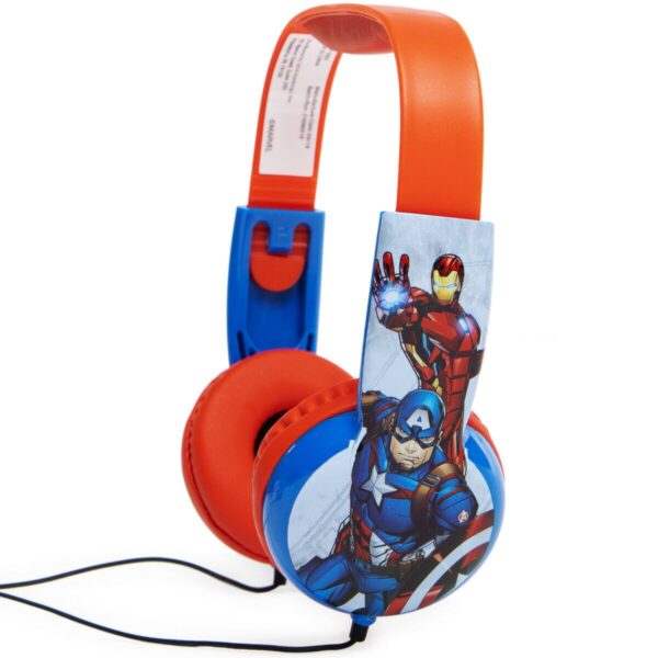 HP-0062-BLACKP Audífonos Bluetooth edición Avengers con diadema – Marvel