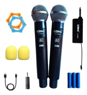 LE-998W_1 Micrófono Inalámbrico de Mano Profesional - Lelong