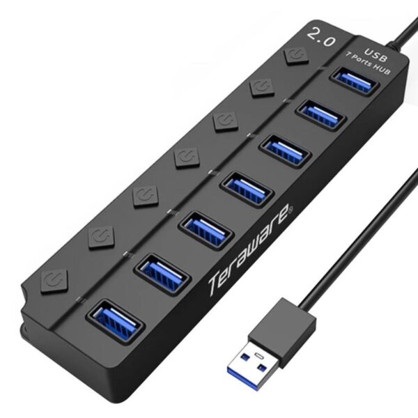PE169262 Hub USB 7 Puertos – Teraware