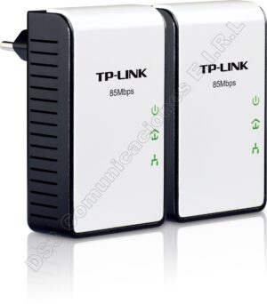 Adaptador Powerline Ethernet 85 Mbps plug EU Turbo – TP-Link