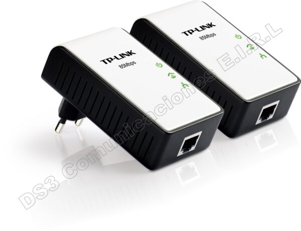 Adaptador Powerline Ethernet 85 Mbps plug EU Turbo – TP-Link