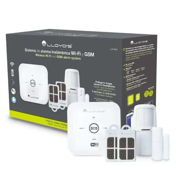 Alarma GSM y WiFi – Lloyd’s Electronics