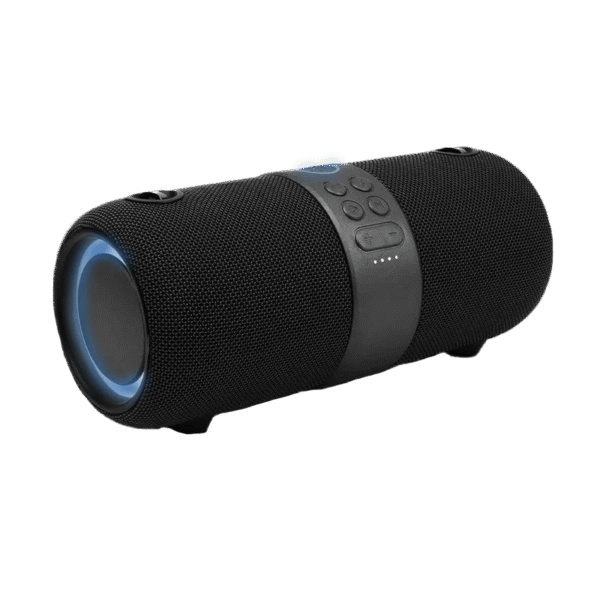 Parlante Bluetooth Bazooka 14W con Luces RGB y Resistencia IPX6 - Decibel